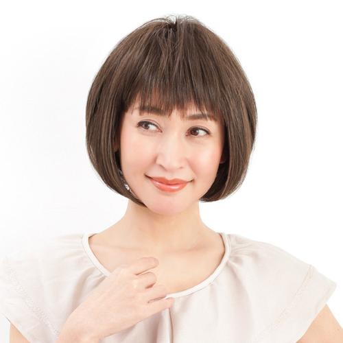 假发女短直发可齐可斜刘海假发时尚女士假发套   私元气假发旗舰店