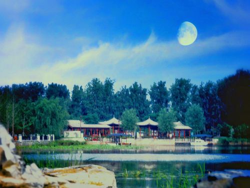 北京南海子公园风景不错哟