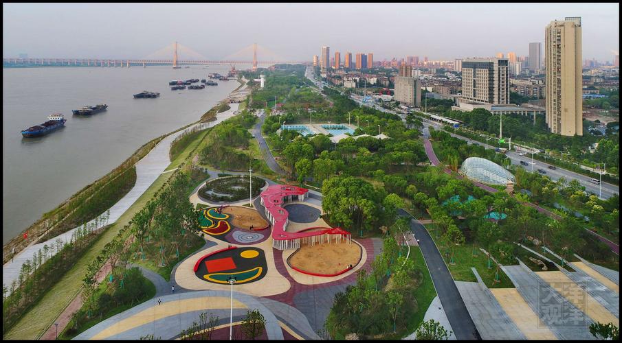 青山江滩--武汉最美日落拍摄地