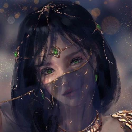 今日份壁纸 有喜欢鬼刀的吗 画师wlop