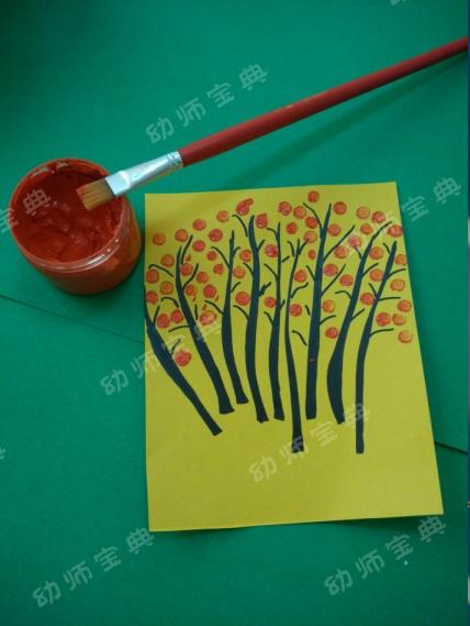 中班美工制作两则 | 温馨家庭树&简易花束