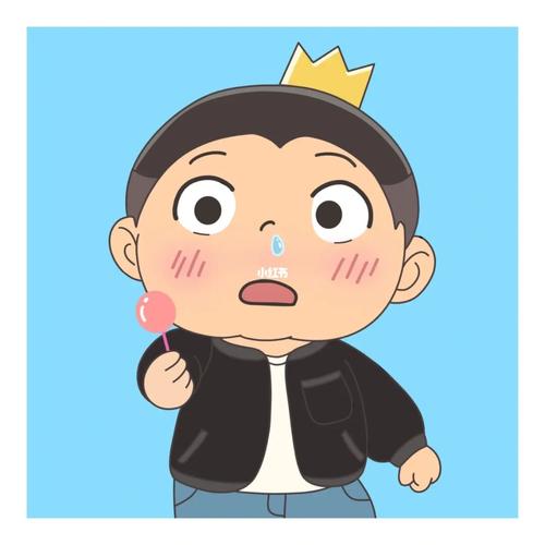 两个憨憨波吉情侣头像_情侣头像_头像_波吉王子_素材