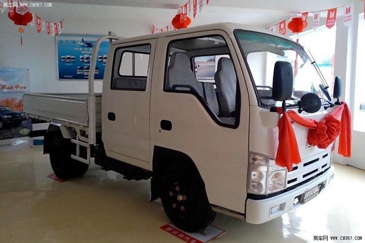 庆铃 五十铃100p 98马力 栏板式 双排 轻卡 ql10403fwr