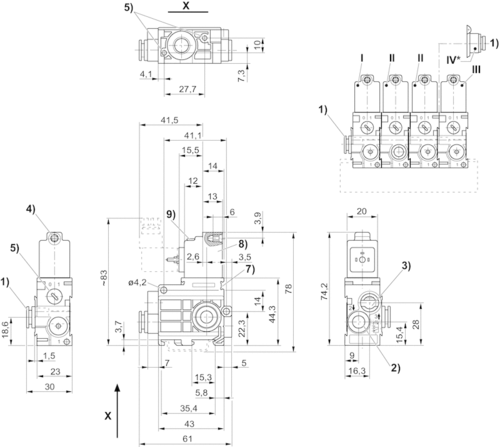 安沃驰5790600220 aventics二位三通换向阀系列579