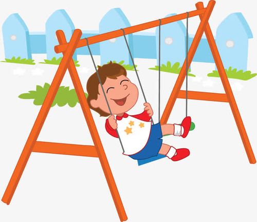儿童荡秋千