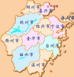 浙江地图
