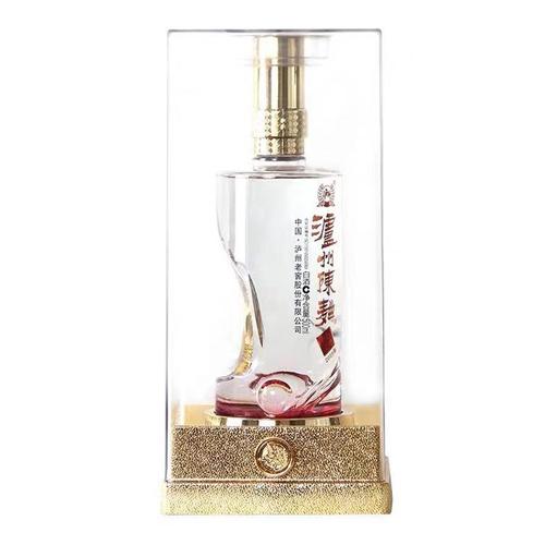 老窖泸州陈曲金色之尊 浓香型白酒52度500ml*6瓶