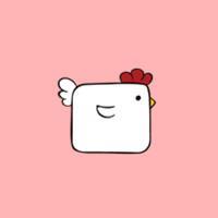 有没有 纯色背景的卡通动物头像 萌的 . 如图 ,像这样