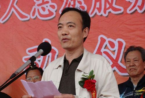 安阳市委常委,宣传部部长常保利在仪式上讲话