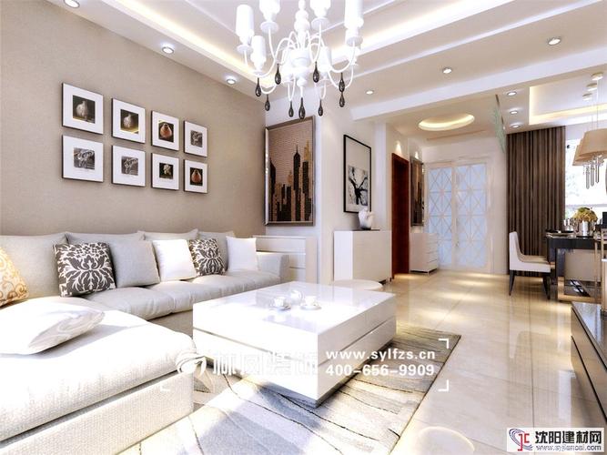 暖色系现代家居,简洁时尚丨金地艺境130㎡装修效果图