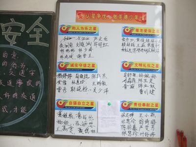 认星争优手抄报 手抄报版面设计图大全