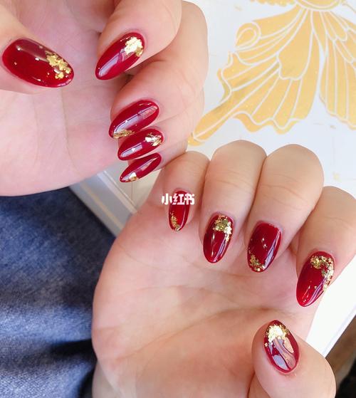 中国红_中国风_新年去哪玩_美甲分享_美妆_美甲