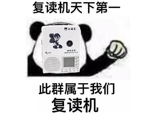 人类的本质是复读机表情包