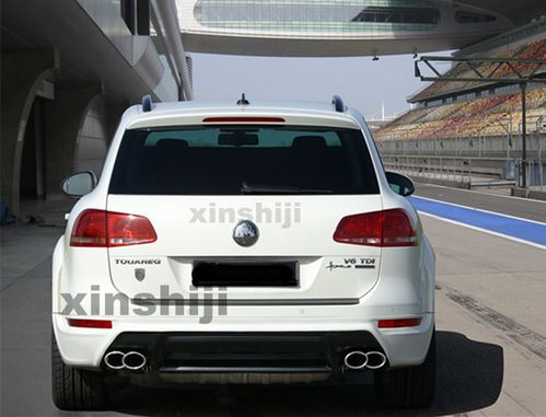 大众新款途锐改装hofele宽体小包围 大包围 中网排气管尾翼后唇 .