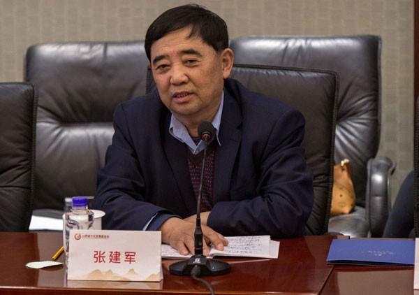 山西省文化发展基金会党支部书记,理事长张建军发言