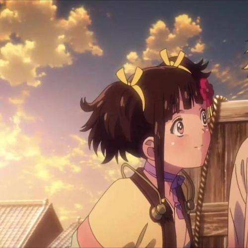 动漫情侣头像—把春天写进日记 待到冬天再寄给你