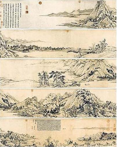 元代黄公望《富春山居图》 吴湖帆藏