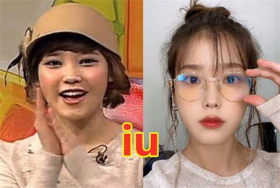 原创韩国艺人出道前后堪比整容金智妮朴灿烈变精致看到iu不敢认