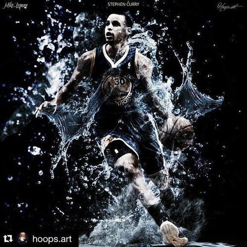 珍藏!50张美如画的库里特效图合集