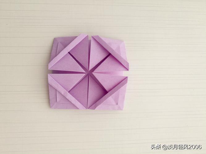 折纸教程,手把手教你折一个小花篮,体验自己动手的乐趣