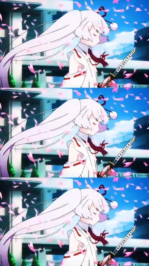 武装少女丨因幡月夜 是不是你的白毛老婆#动漫推荐