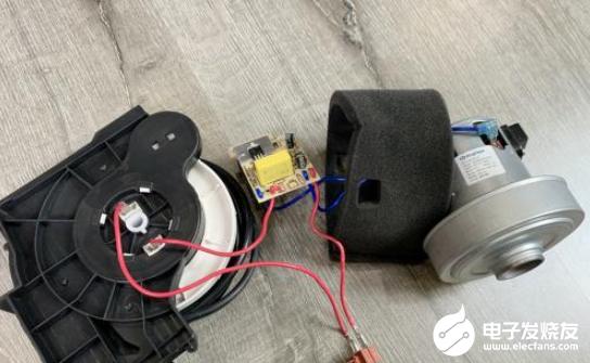 飞利浦卧式吸尘器fc8471拆解案例分析