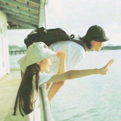风景情侣头像一对两张 不经意街角拾幸福 qq情侣头像 第19张