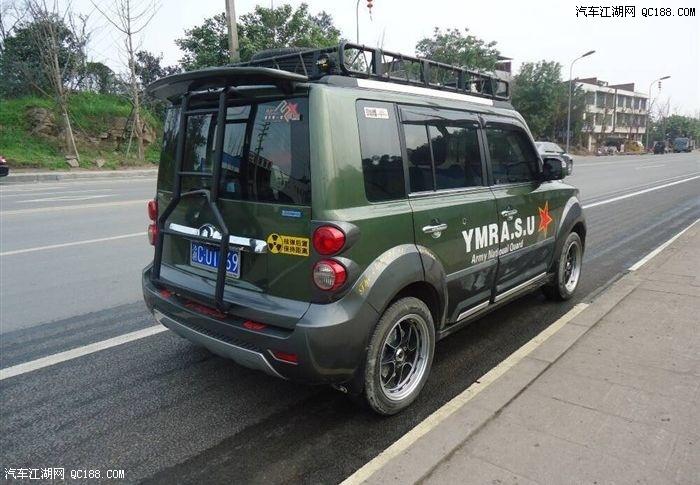 长城m2安装后梯记 展示详细固定细节图