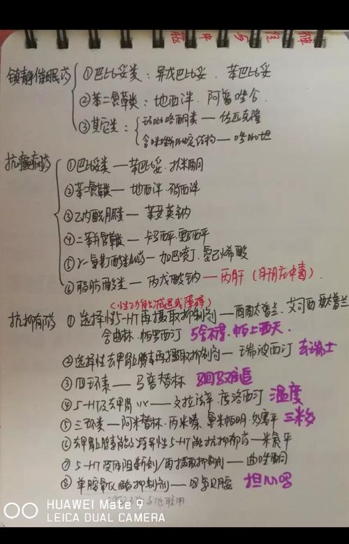 临床药学手写笔记
