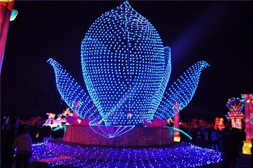 大连劳动公园迎新春灯会