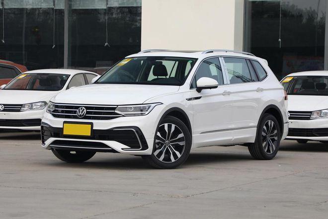 22款大众途观l降价越野家族风格明显