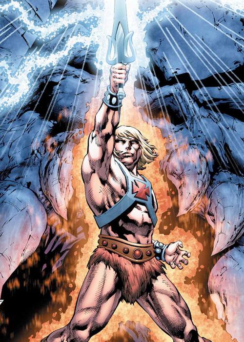 希曼,是动画片《宇宙的巨人希曼》主角,在上个世纪80年代,"希曼"和他