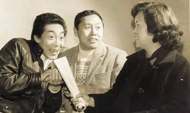 杨洁(右)与六小龄童