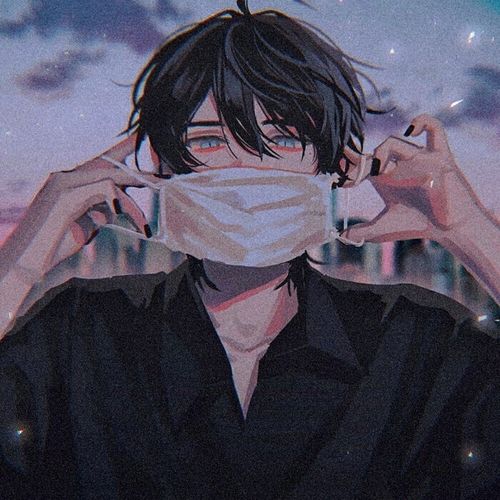 口罩男头动漫男头赞评论更多