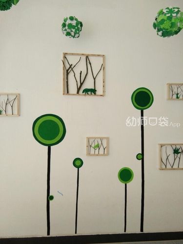 其它 "关爱大自然,保护生态环境"主题环创 写美篇东2教室旁墙面设置