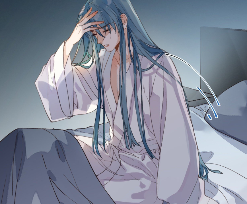 原创不健全关系漫画雨总状态不佳晕倒手里的象棋是何含义