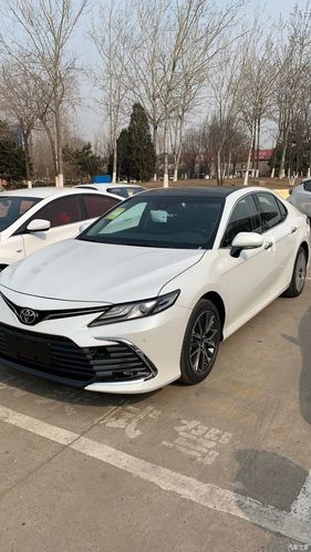 21款凯美瑞已到家,2.5g豪华珍珠白,落地23.