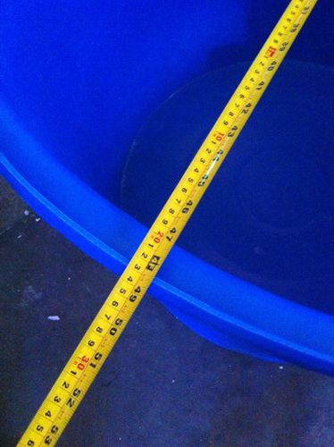 批发蓝色圆胶盆直径80cm 锦鲤蓝色胶盆