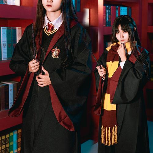 哈利波特衣服魔法袍cosplay服装儿童校服波特披风赫敏斯莱特林周边