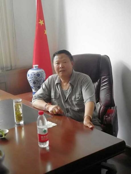 吴清亮董事长出席2019年山西怀仁羔羊肉交易大会