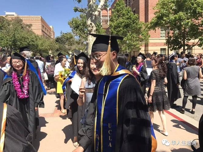 ucla毕业典礼实拍:现场全是中国人!