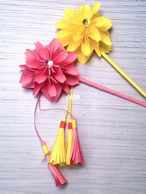 创意折纸古风古色的发簪折纸教程,步骤简单_折纸_教程