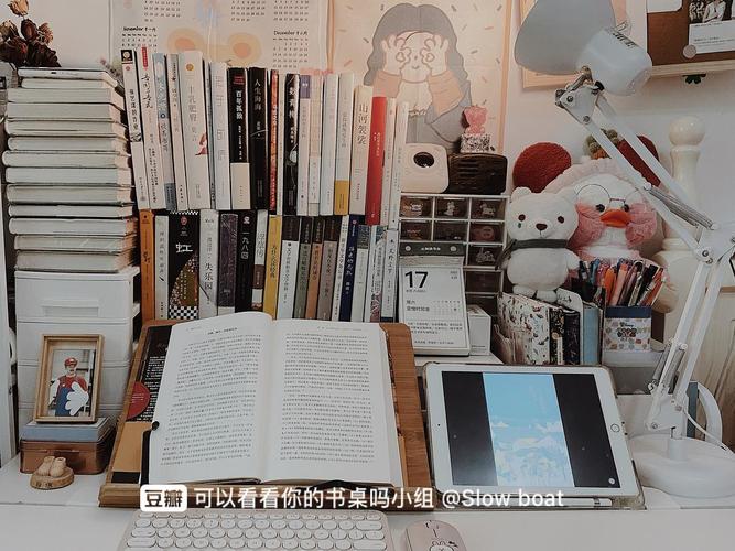 7.17 把书塞满书桌氛围感拉满
