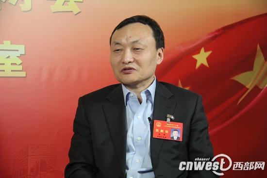省人大代表,西咸新区党工委书记,管委会常务副主任王军做客西部网两会