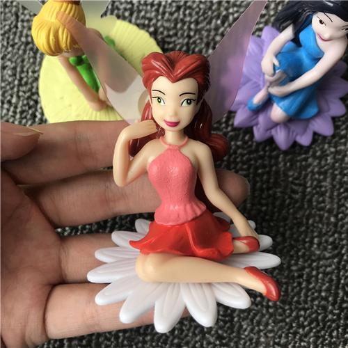 奇妙仙子小叮当水仙子公主摆件蛋糕摆件收藏 bell tinker 尼 正版迪