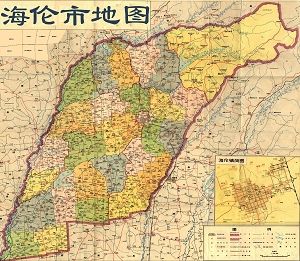 绥化市海伦市地图