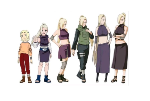 火影女神成长图,雏田一生都美,小樱越发成熟,纲手变化最大