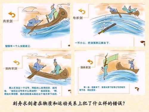 刻舟求剑者在物质和运动关系上犯了什么样的错误?