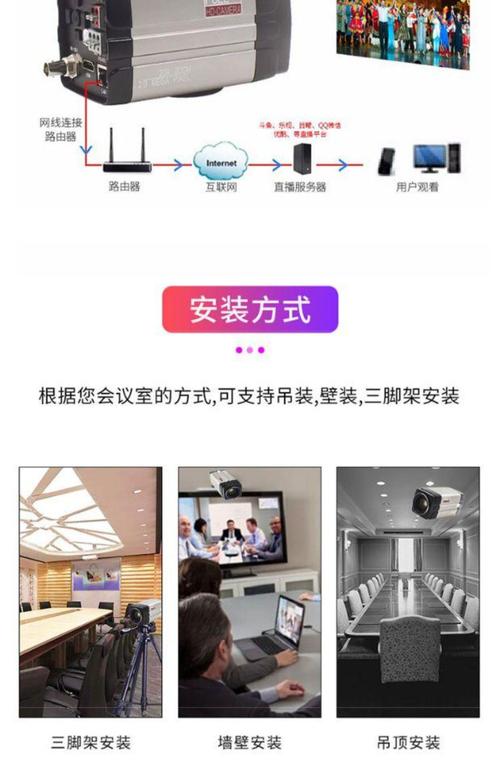 视频会议摄像机hdmisdi高清摄像头录播庭审直播摄像机