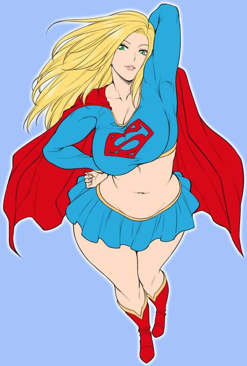 supergirl (dc comics) drawn by shouji nigou